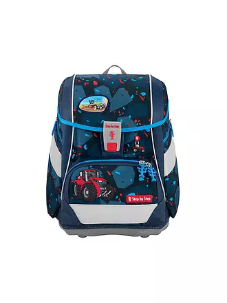 STEP BY STEP | Set de mochila escolar de 6 piezas - 2en1 Plus Tractor Freddy | 